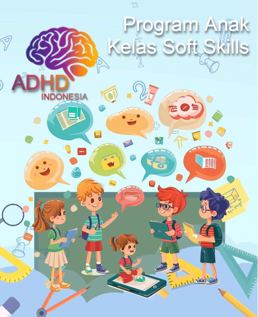 Program ADHD Indonesia Kabupaten Bengkayang Kelas Soft Skills Anak ADHD