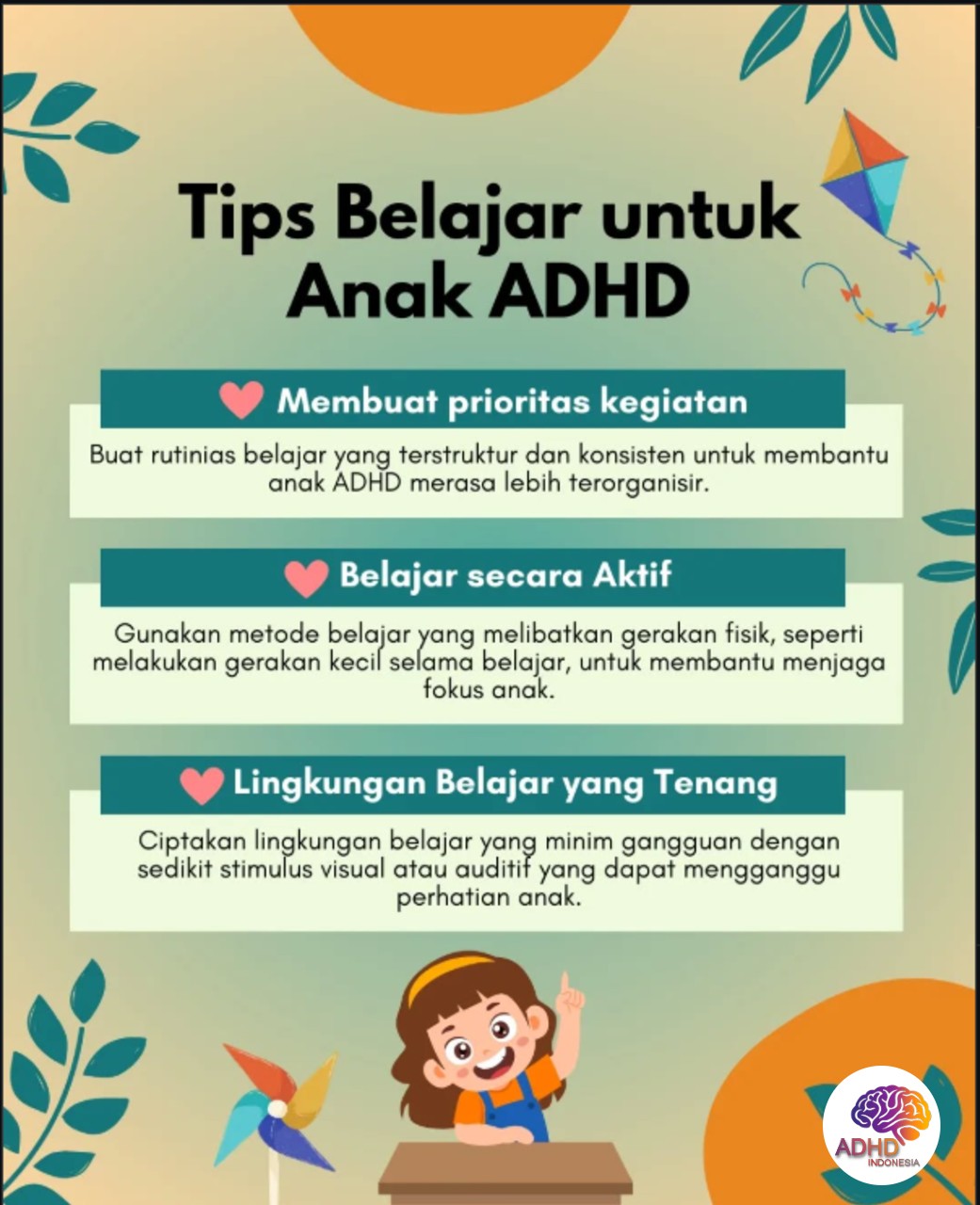 Strategi Belajar yang Cocok untuk Anak ADHD di Kabupaten Bengkayang